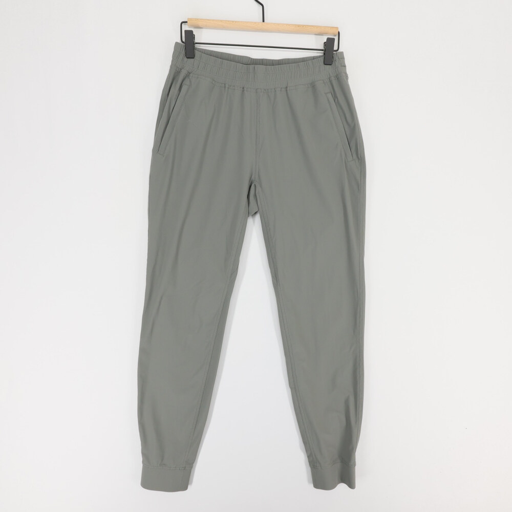 Born Primitive Joggers Womens L Gray Stretch Athletic Zipper Pocket Cuffed